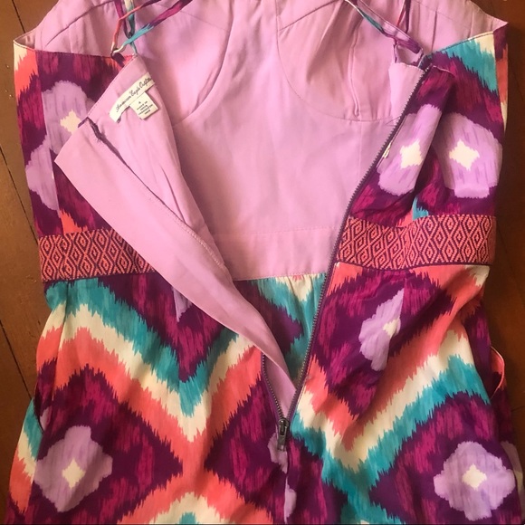 American Eagle Geometric Print Summer Dress - Picture 6 of 8